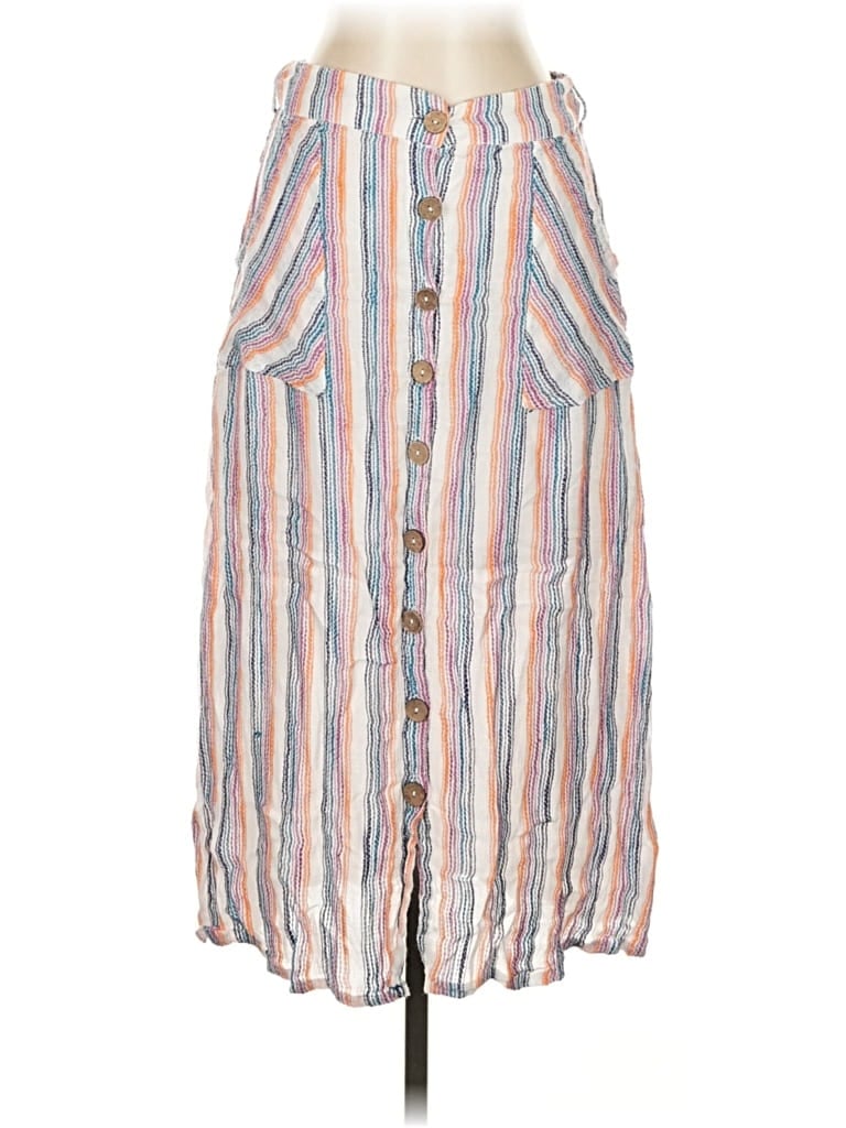 Pre-owned Harper Heritage Casual Skirt In White