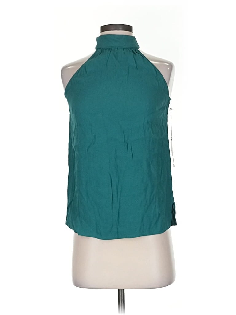 Pre-owned Chelsea28 Sleeveless Blouse In Blue
