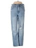 Madewell Hearts Blue Jeans Size 24 waist - photo 1
