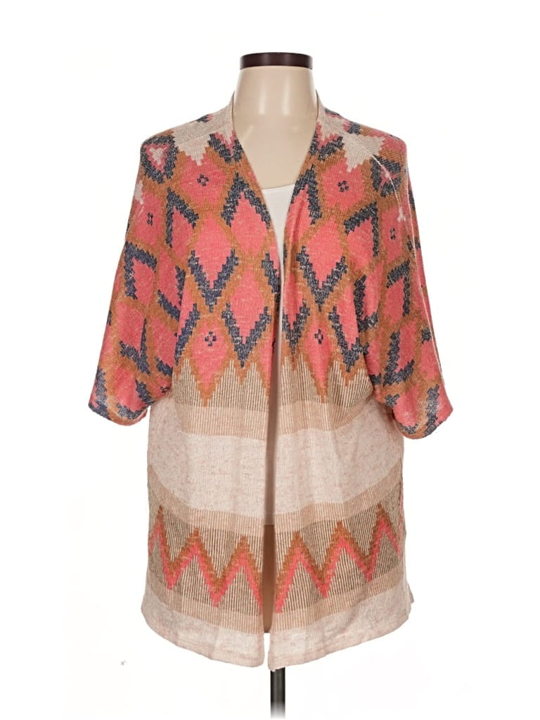 Pre-owned Maurices Cardigan Sweater In Brown