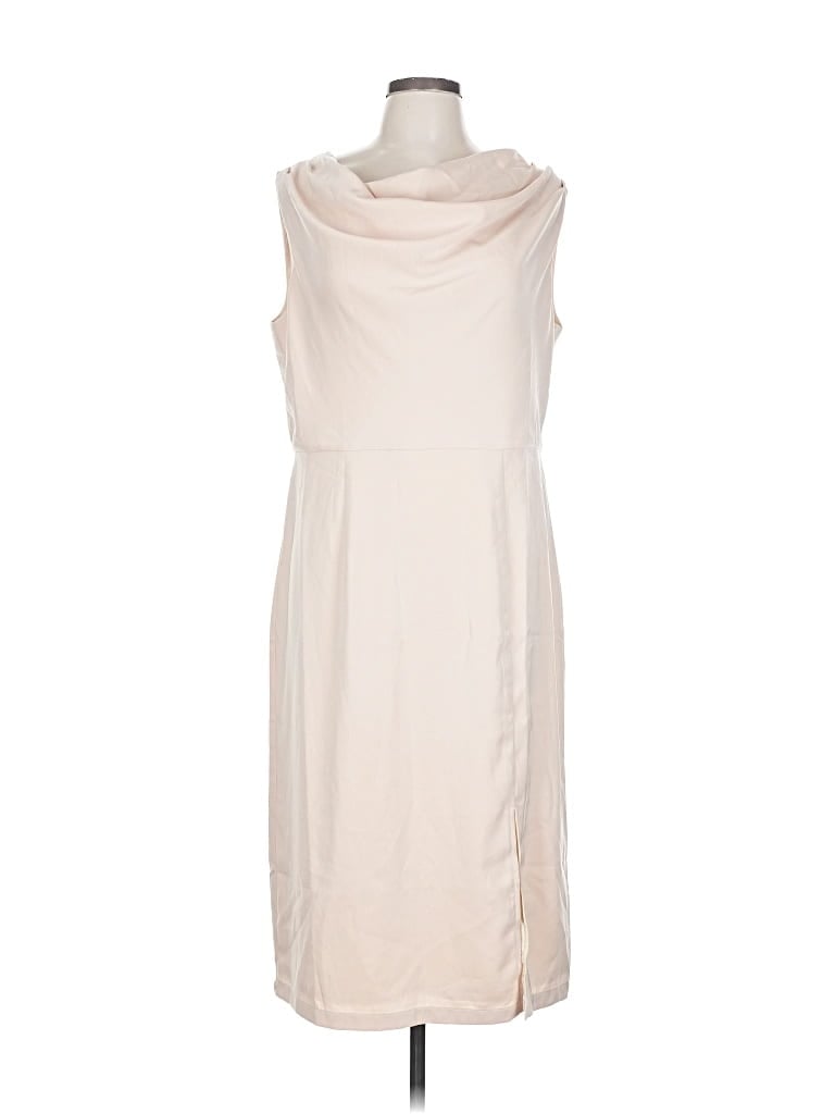 Pre-owned Roolee Casual Dress In White