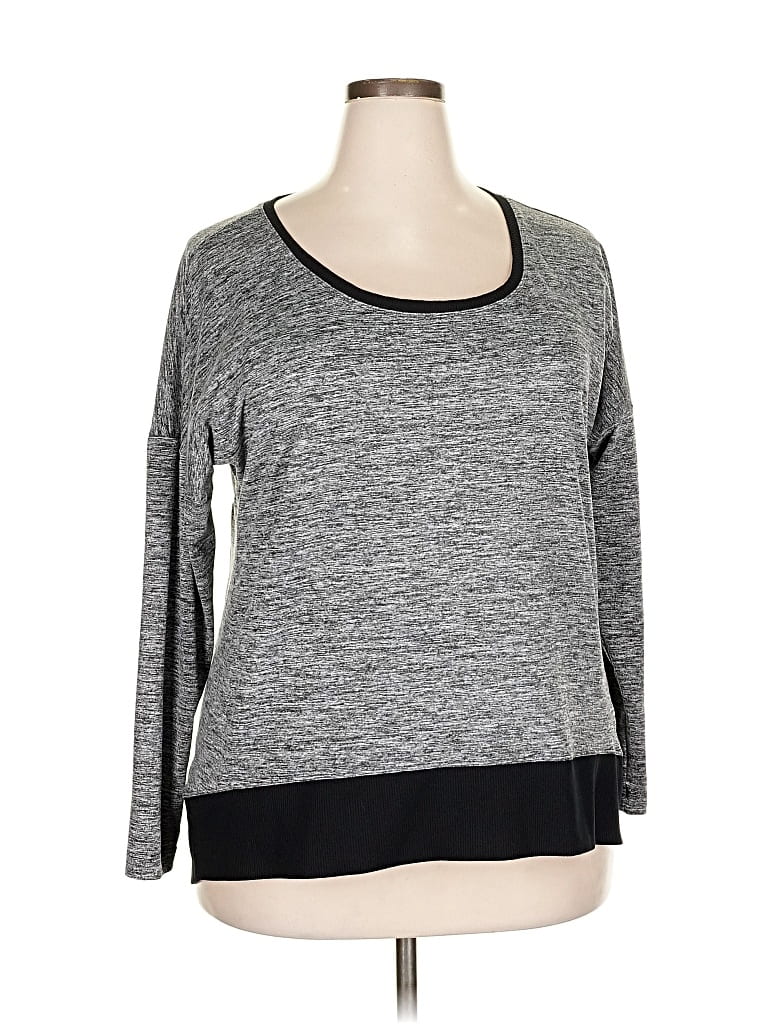 Pre-owned Assorted Brands Pullover Sweater In Gray