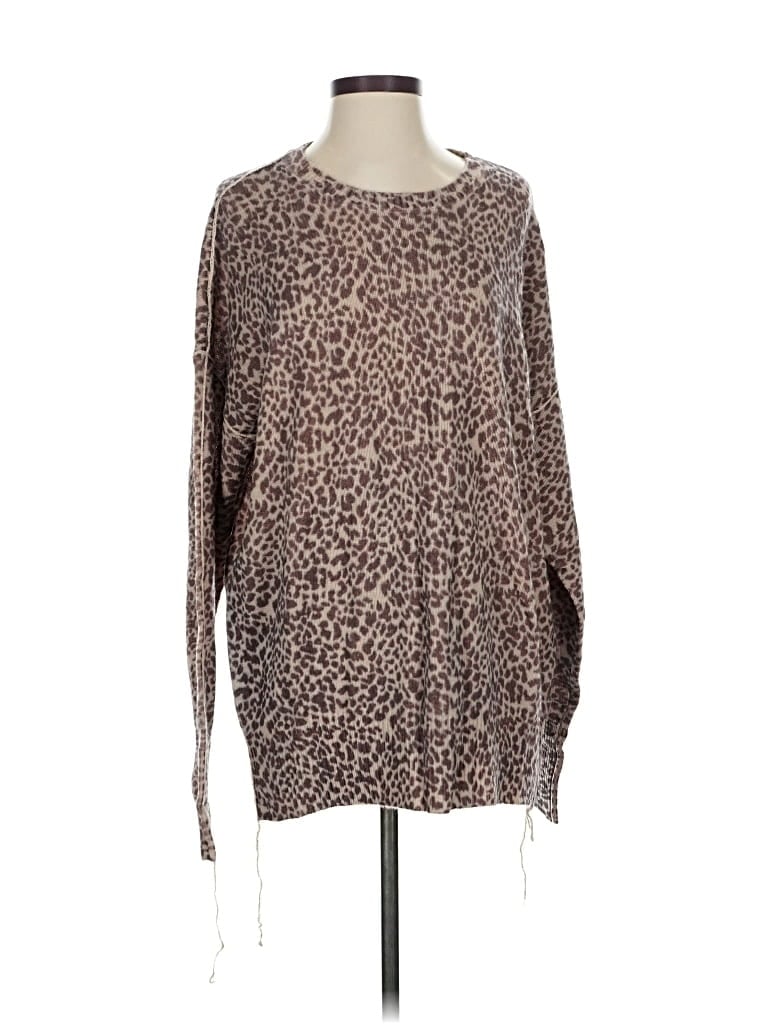 Sandrine Rose Wool Pullover Sweater In Brown