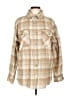 Unbranded 100% Polyester Tan Jacket Size L - photo 1
