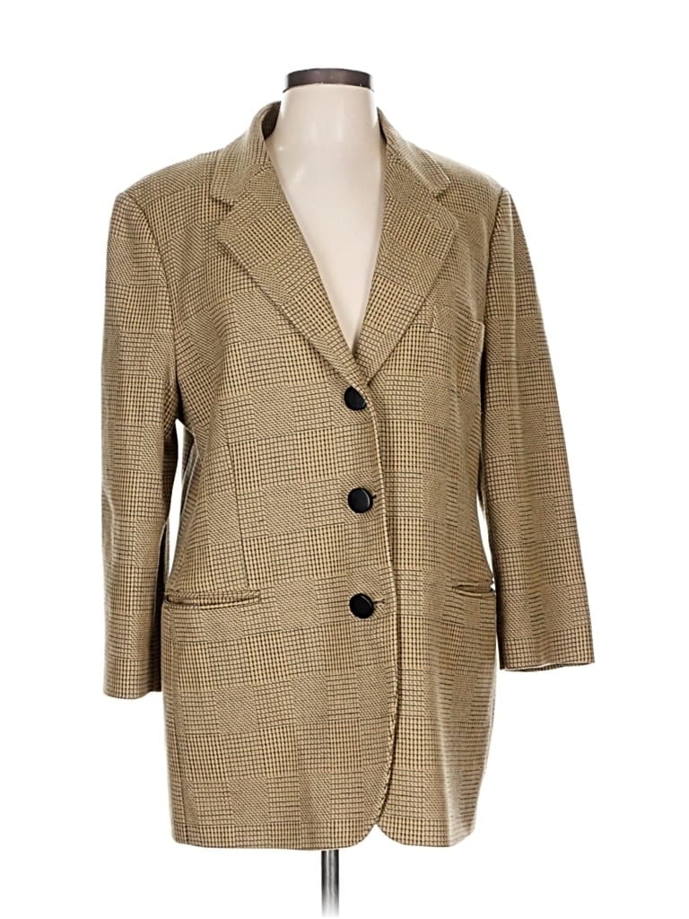 Pre-owned Giorgio Armani Coat In Brown