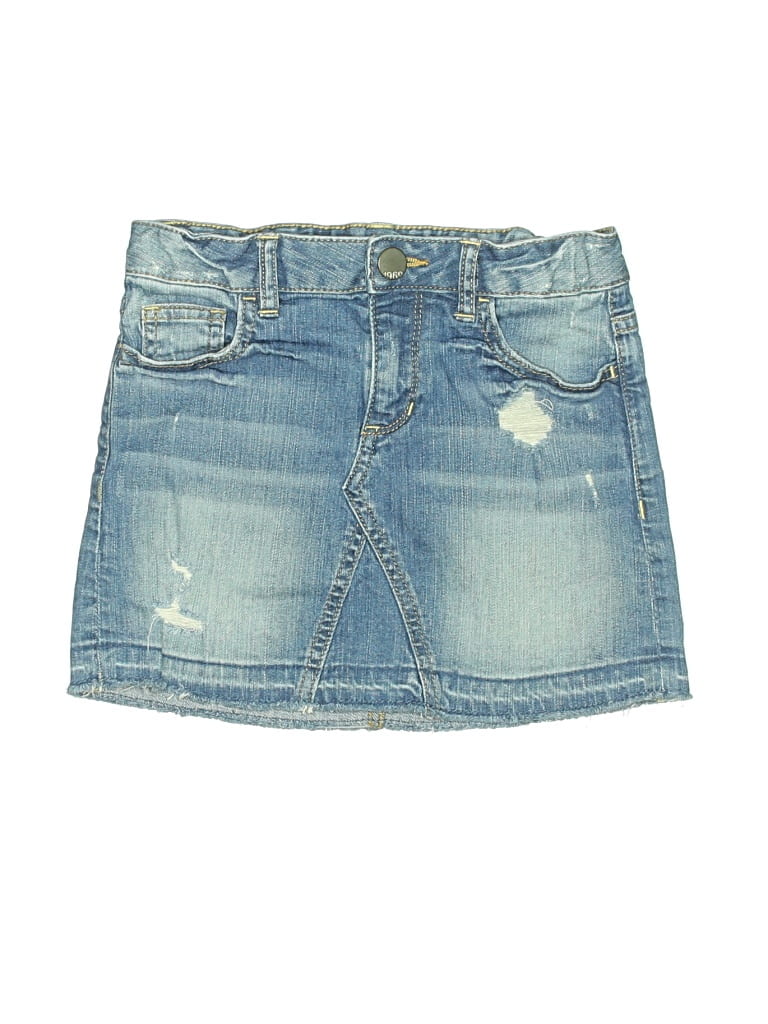 Click to view more detailed imagery on our partner's website Pre-owned Gap Kids' Denim Skirt In Blue