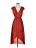 Jack by BB Dakota 100% Polyester Paisley Red Casual Dress Size XS - photo 1