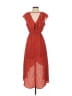 Jack by BB Dakota 100% Polyester Paisley Red Casual Dress Size XS - photo 2