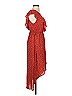 Jack by BB Dakota 100% Polyester Paisley Red Casual Dress Size XS - photo 4