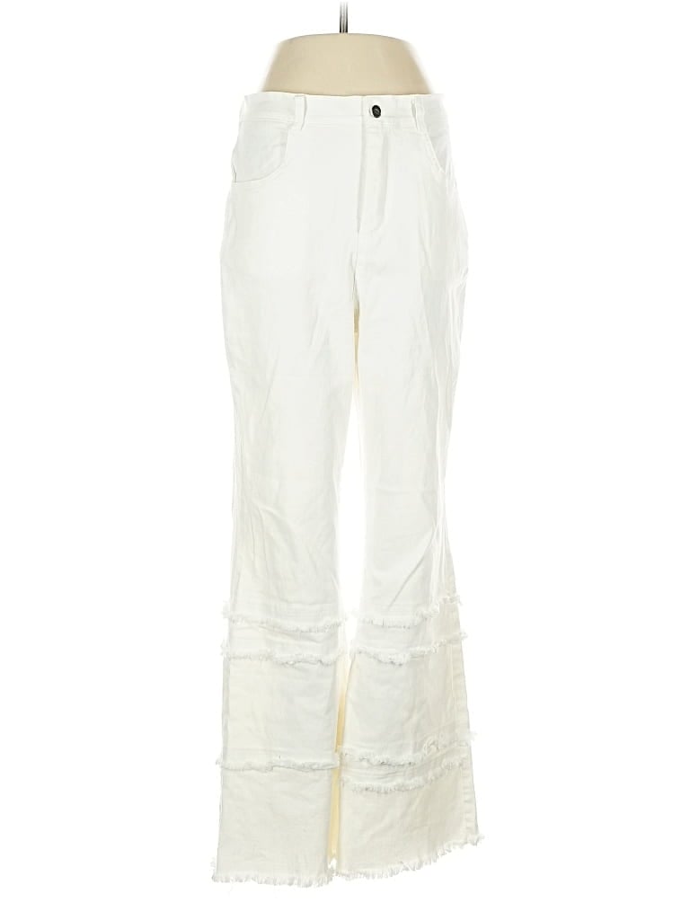 Pre-owned Unbranded Jeans In White
