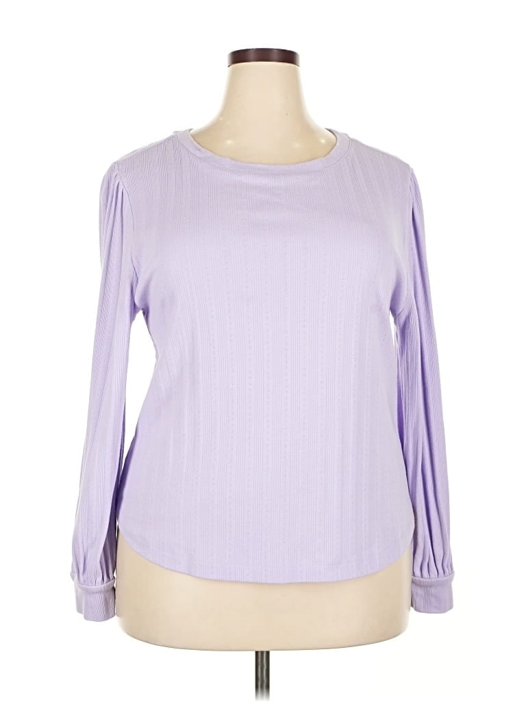 Pre-owned On 34th Pullover Sweater In Purple