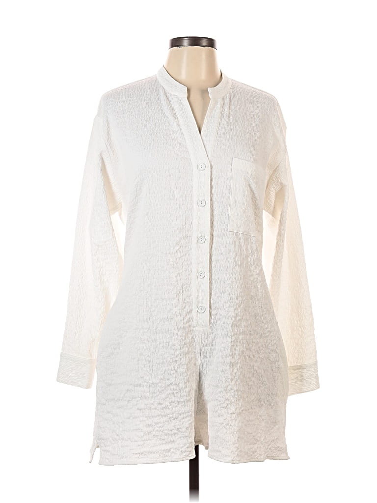 Pre-owned Onia Romper In White