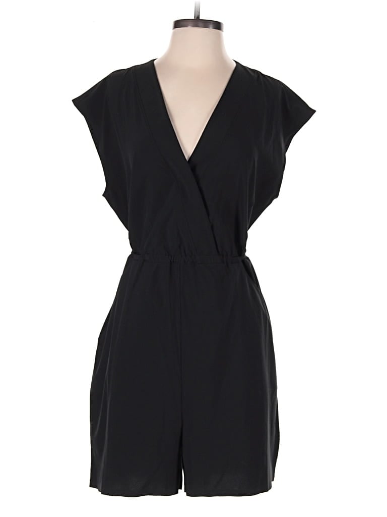 Pre-owned Athleta Romper In Black