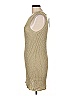 12th Tribe 100% Polyester Tan Casual Dress Size L - photo 5