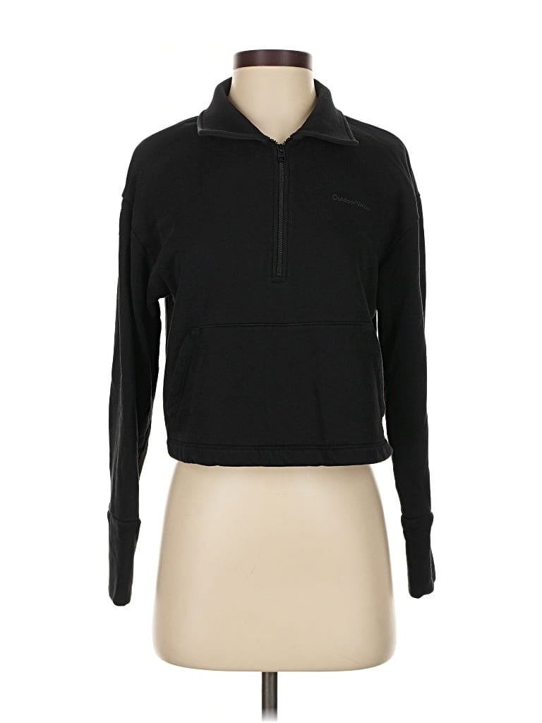 Pre-owned Outdoor Voices Pullover Sweater In Black