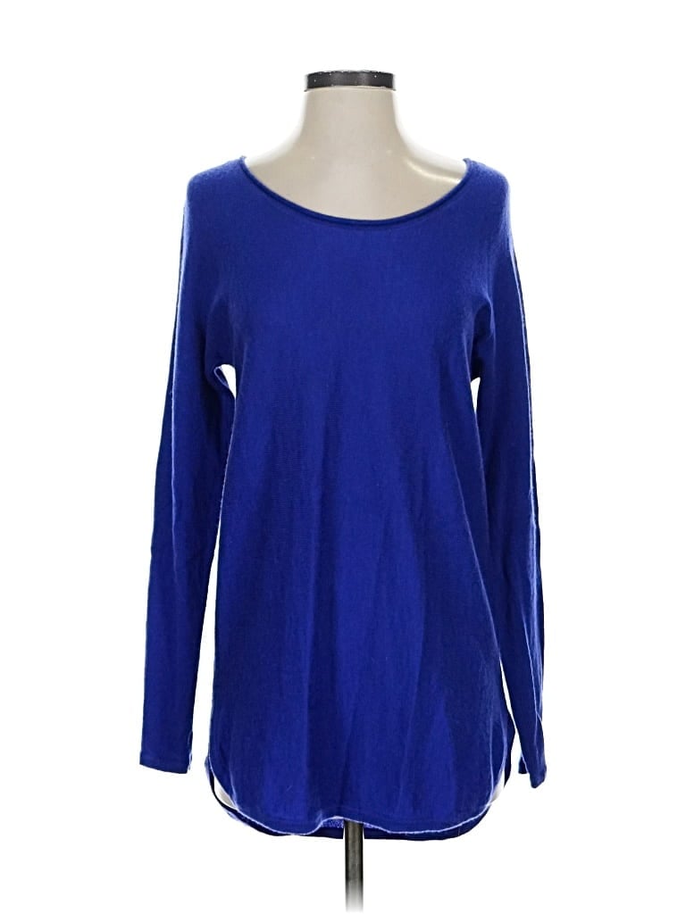 Pre-owned Max Studio Wool Sweater In Blue