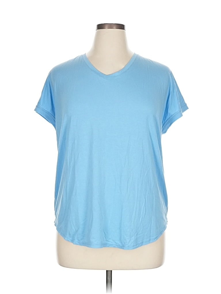 Pre-owned Mondetta Short Sleeve T-shirt In Blue