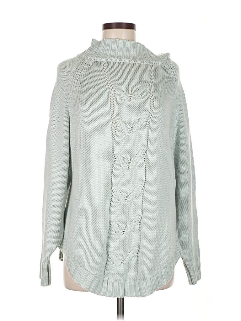 Click to view more detailed imagery on our partner's website Pre-owned Nanette Lepore Turtleneck Sweater In Green