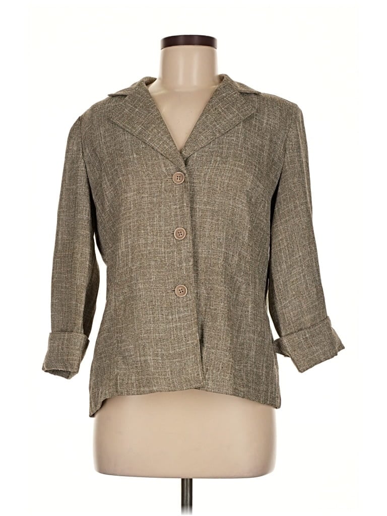 Click to view more detailed imagery on our partner's website Pre-owned Fashion Bug Blazer Jacket In Brown