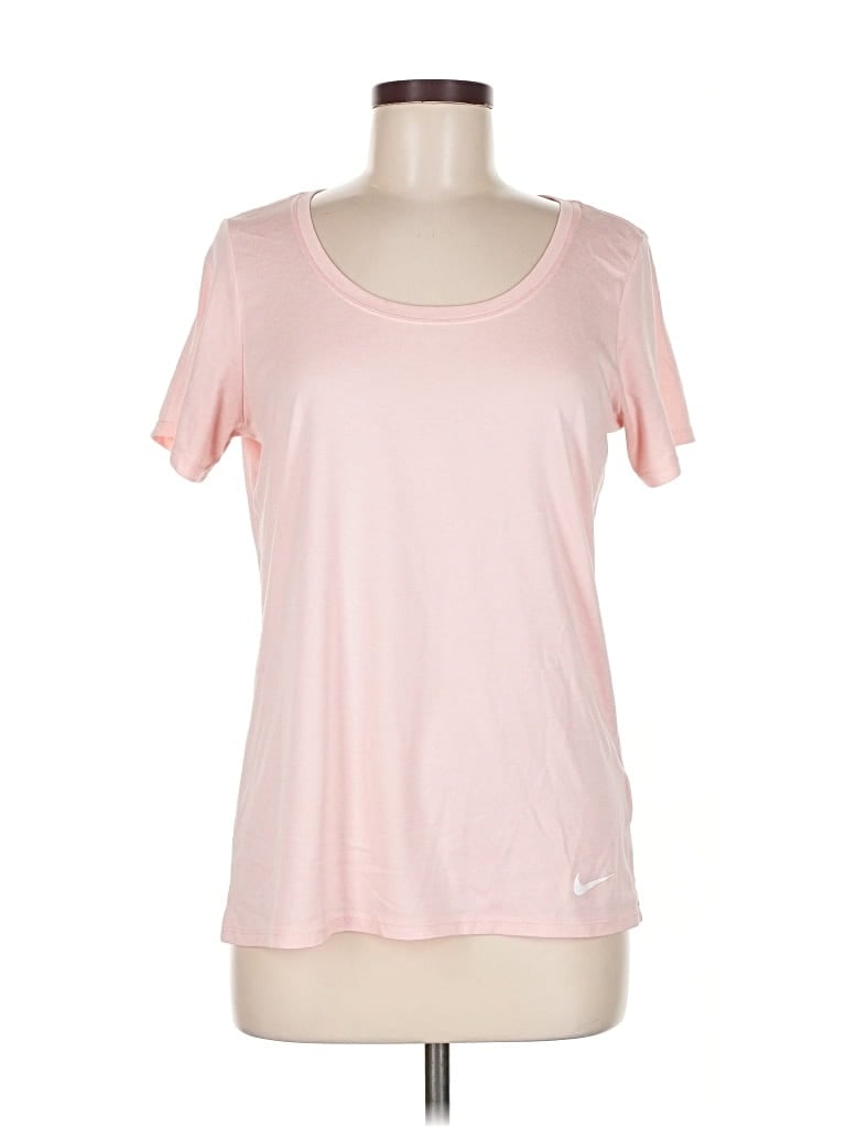 Pre-owned Nike Active T-shirt In Pink