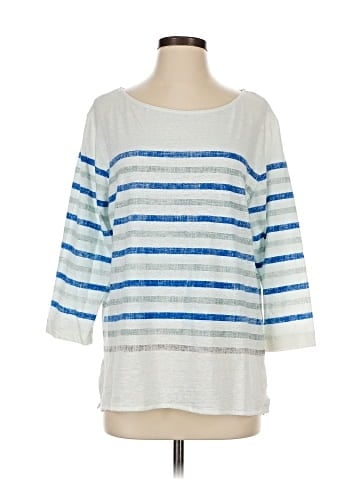 Majestic Paris for Neiman Marcus 3/4 Sleeve Top (view 1)