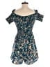 Kaileigh 100% Polyester Blue Romper Size S - photo 2