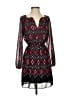 Max Studio 100% Polyester Chevron-herringbone Burgundy Casual Dress Size XS - photo 1