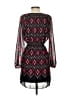 Max Studio 100% Polyester Chevron-herringbone Burgundy Casual Dress Size XS - photo 2