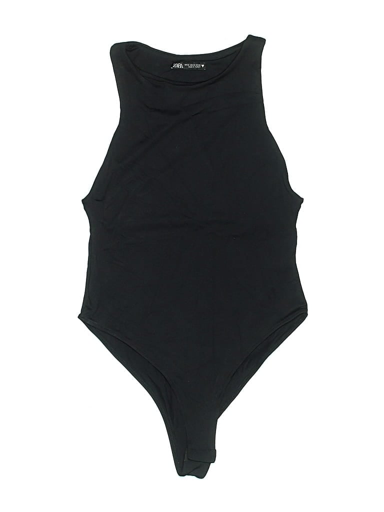 Click to view more detailed imagery on our partner's website Pre-owned Zara Bodysuit In Black
