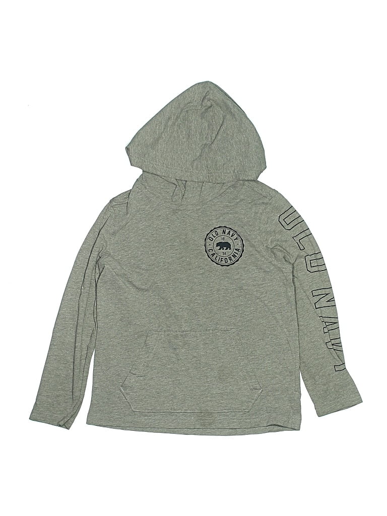 Pre-owned Old Navy Kids' Long Sleeve T-shirt In Gray