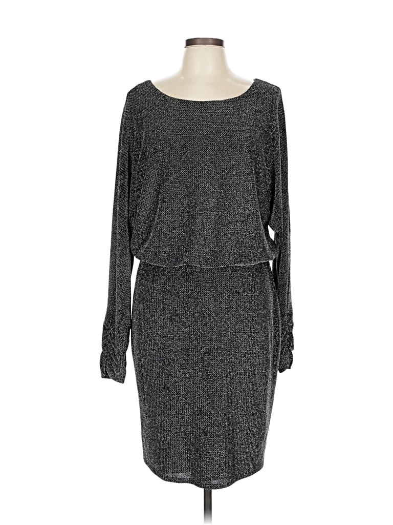 Pre-owned Eliza J Casual Dress In Gray