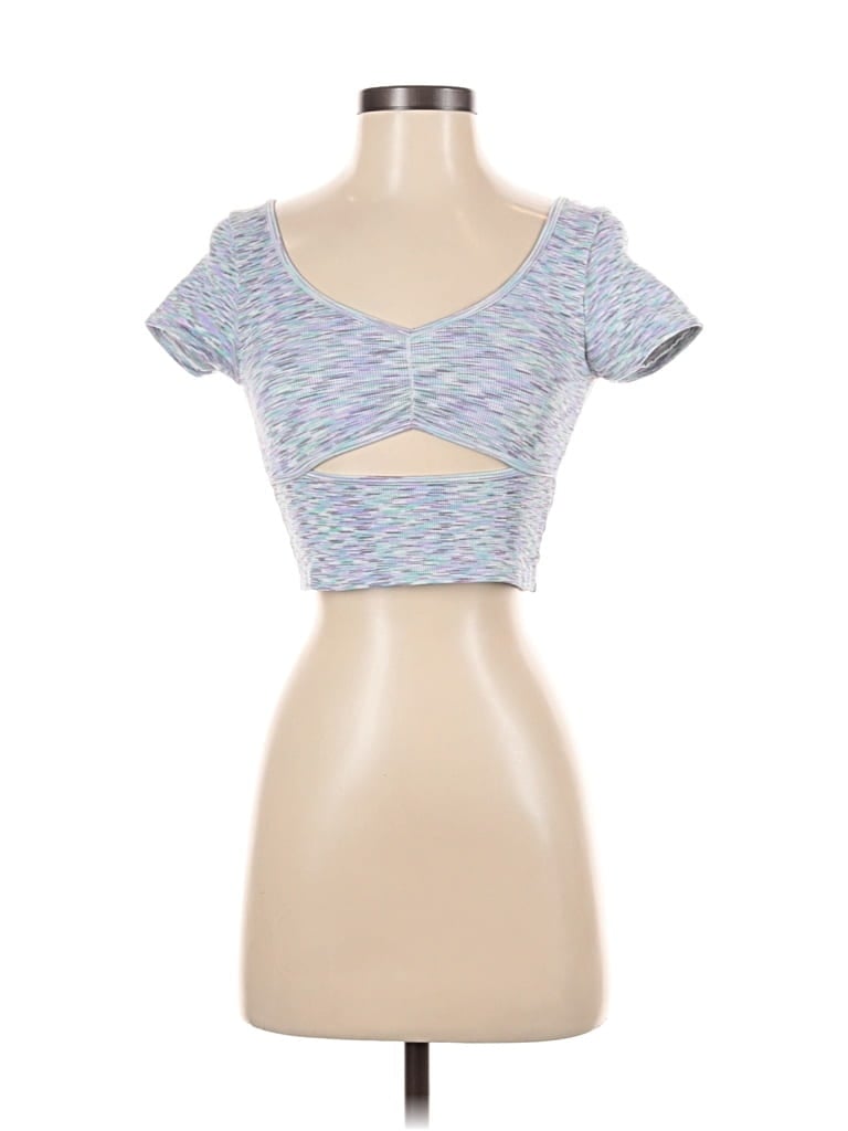 Pre-owned Aero Short Sleeve T-shirt In Blue