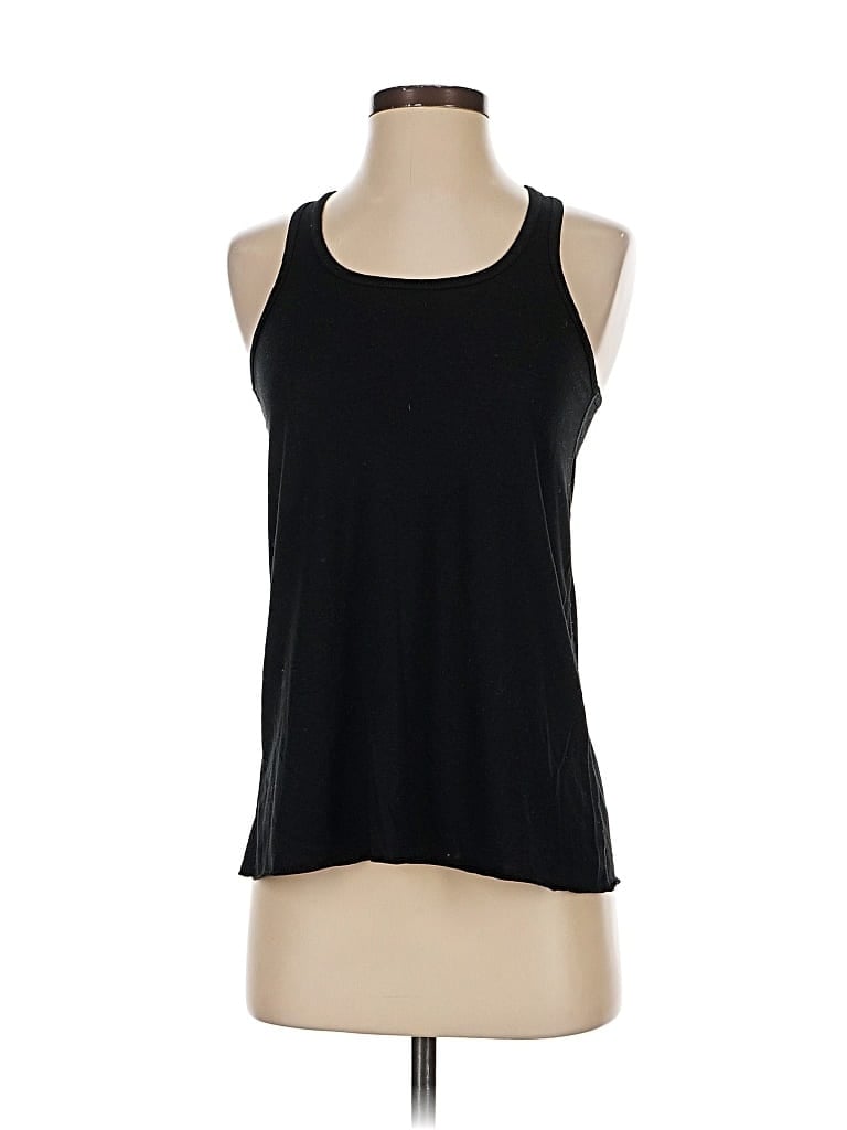Click to view more detailed imagery on our partner's website Pre-owned Bella Tank Top Black Halter Neckline Tops