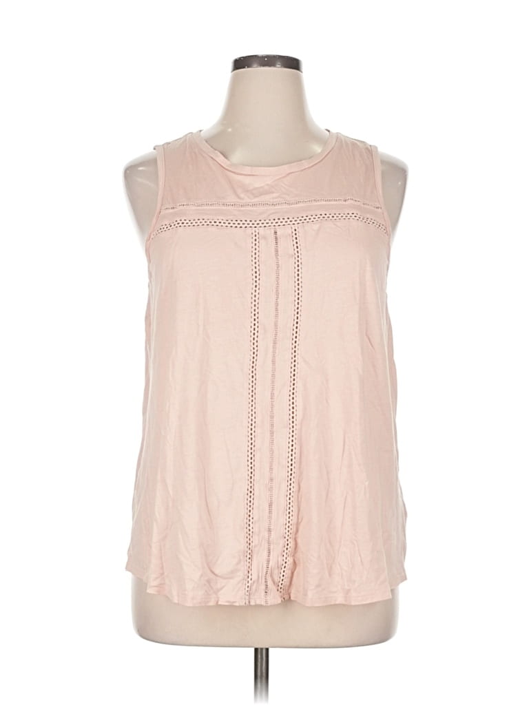 Pre-owned Gap Sleeveless Blouse In Pink
