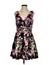 Assorted Brands Tropical Black Pink Cocktail Dress Size XXS (estimated) - photo 1