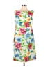 Worth New York 100% Polyester Tropical White Casual Dress Size 10 - photo 1
