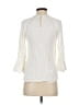 Reiss 100% Viscose Ivory 3/4 Sleeve Blouse Size 0 - photo 2