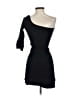 Bebe Solid Black Cocktail Dress Size S - photo 2