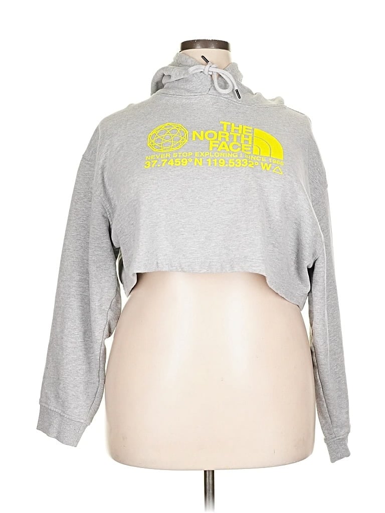 Pre-owned The North Face Sweatshirt In Gray