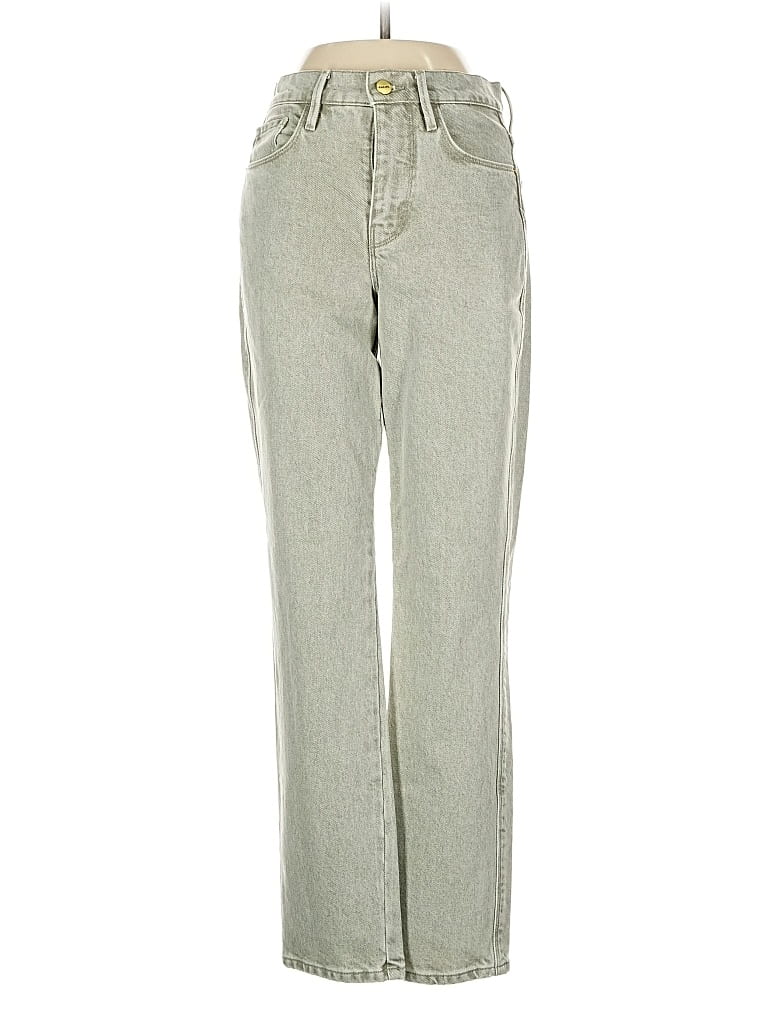 Pre-owned Frame Jeans In Brown