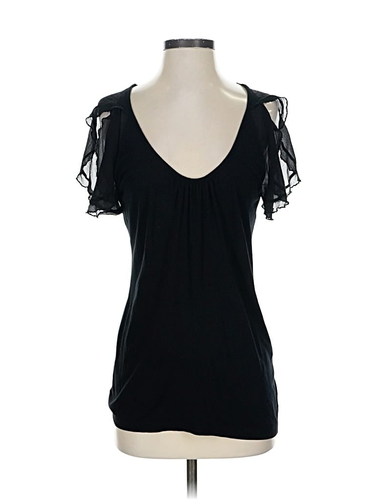 Pre-owned Gerard Darel Short Sleeve T-shirt In Black