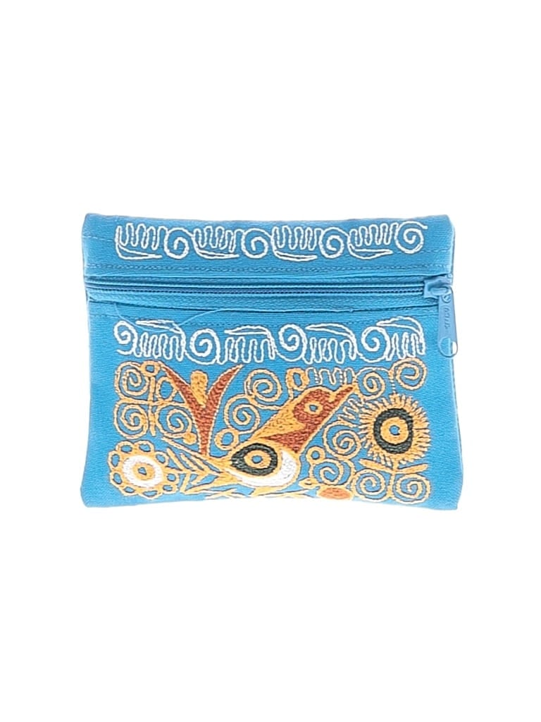 Pre-owned Unbranded Coin Purse In Blue