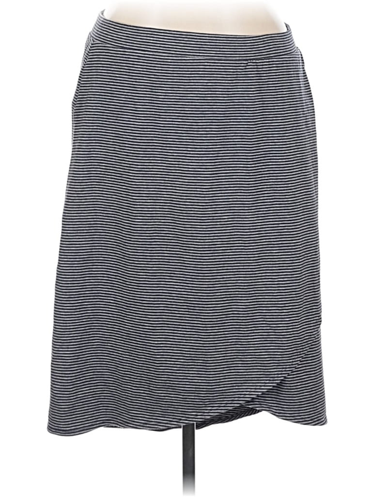 Pre-owned Eddie Bauer Casual Skirt In Gray