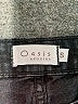 oasis Hearts Black Denim Shorts Size S - photo 3