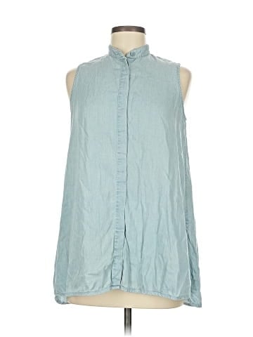 Acne Studios Ash Fluid Sleeveless Button-Down Shirt (view 1)