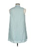 Acne Studios 100% Lyocell Blue Ash Fluid Sleeveless Button-Down Shirt Size 32 - photo 2