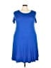 Popyoung Blue Casual Dress Size 3X - photo 1