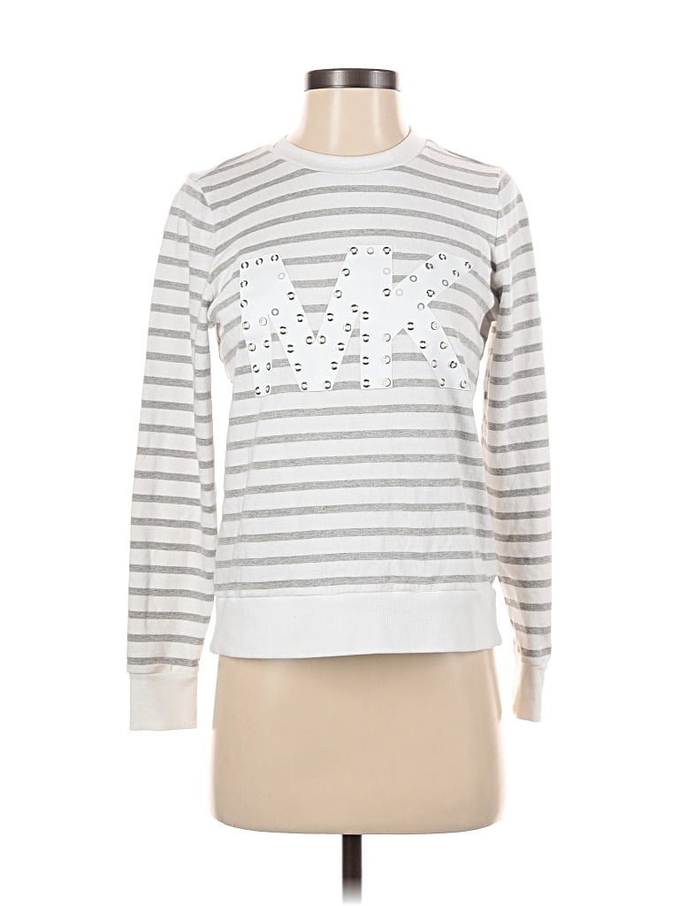 MICHAEL MICHAEL KORS Pre-owned Sweatshirt In Silver