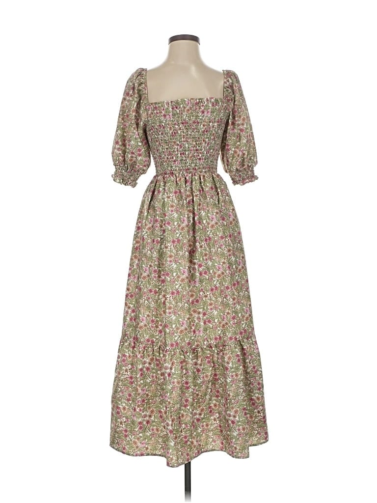 Pre-owned Shein Casual Dress In Green