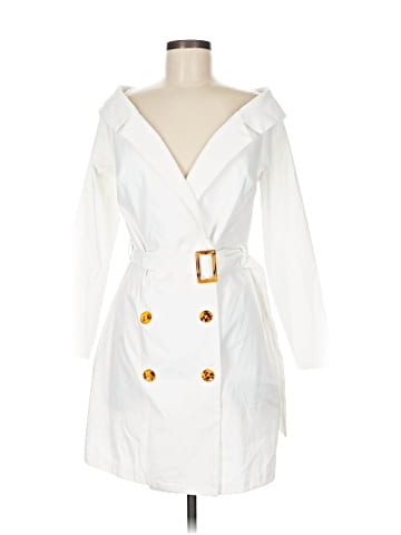 PrettyLittleThing Trenchcoat (view 1)